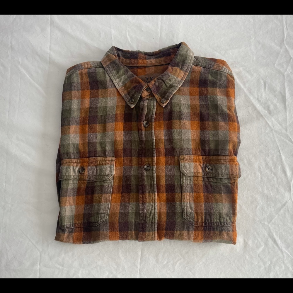 Men’s 2x Outdoor Life Long Sleeved Flannel Shirt